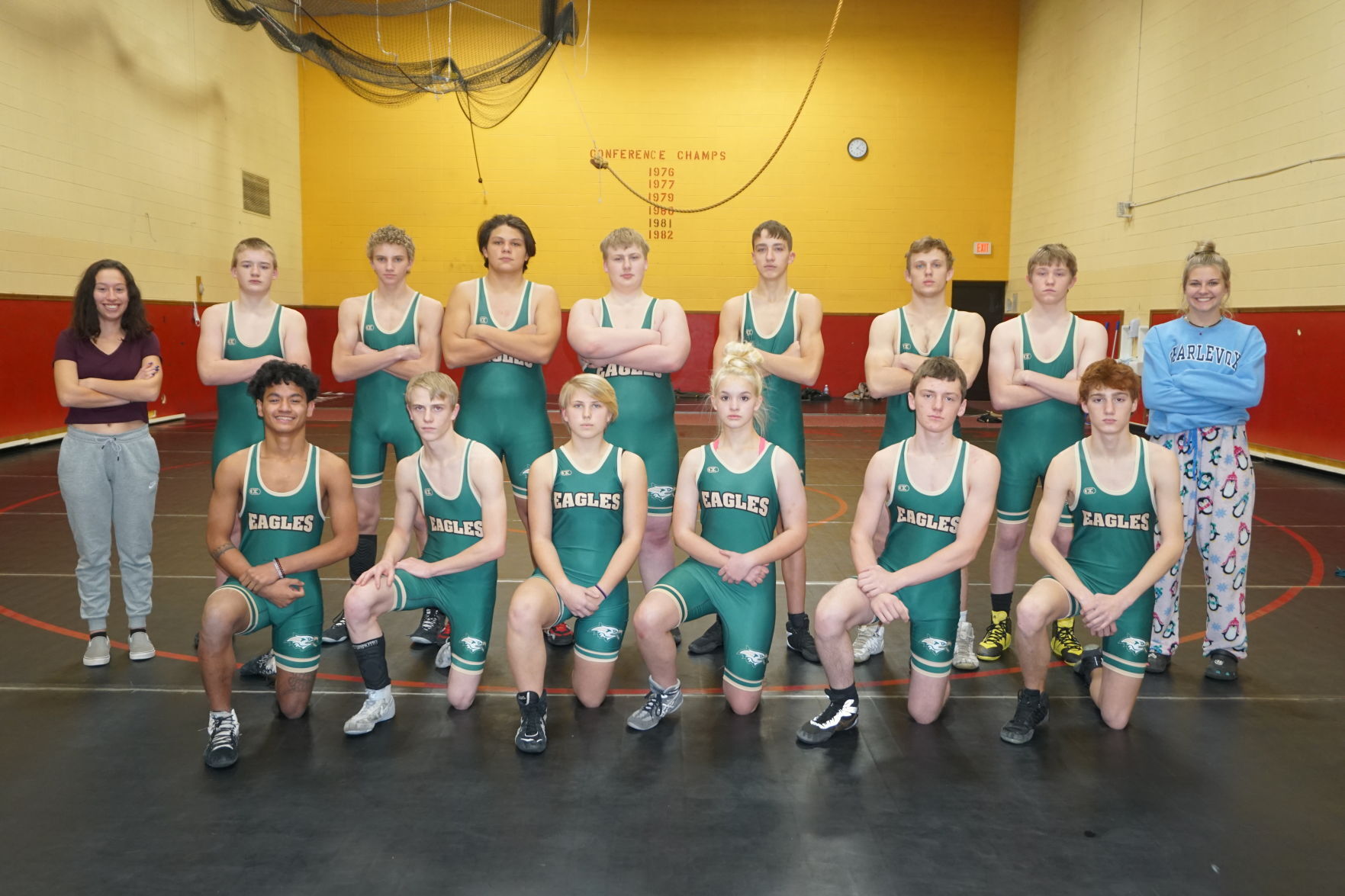 The 2021-22 Chequamegon High School Wrestling Team